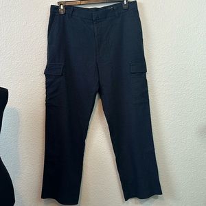 BCBG Maxazria cargo pants charcoal gray